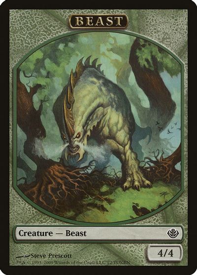 Beast Token (4/4) card art