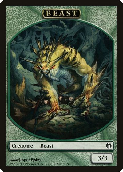 Beast Token card art