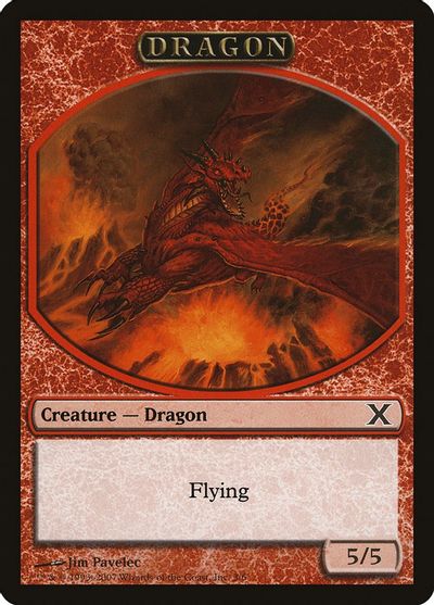 Dragon Token card art