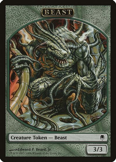 Beast Token (Darksteel) card art