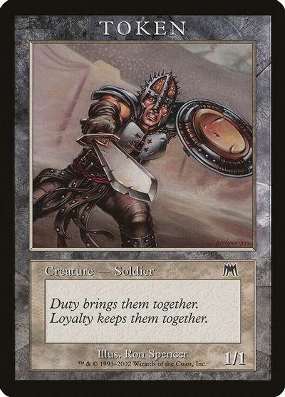 Soldier Token (ONS) card art