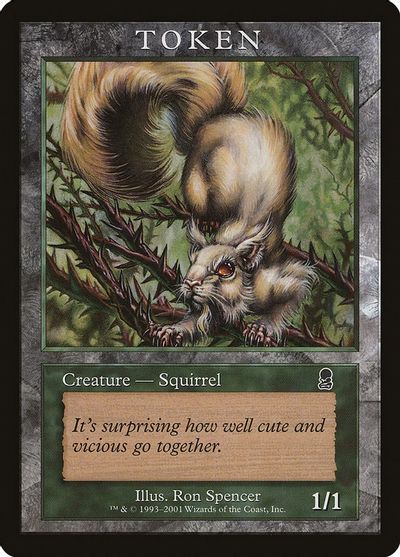 Squirrel Token (ODY) card art