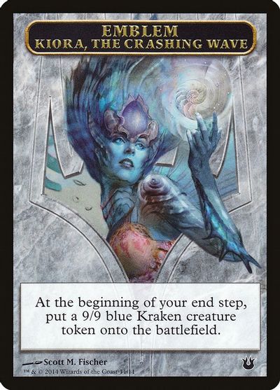 Emblem - Kiora, the Crashing Wave card art
