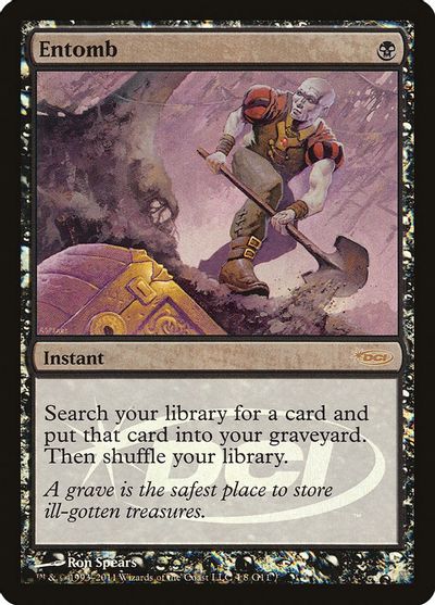 Entomb card art