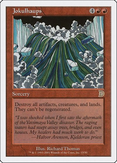 Jokulhaups card art