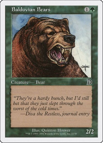 Balduvian Bears card art