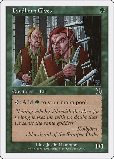 Fyndhorn Elves card art
