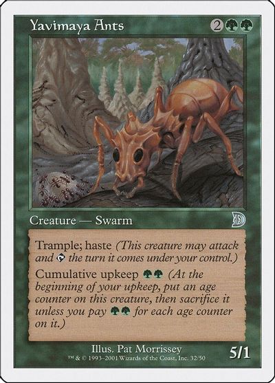 Yavimaya Ants card art