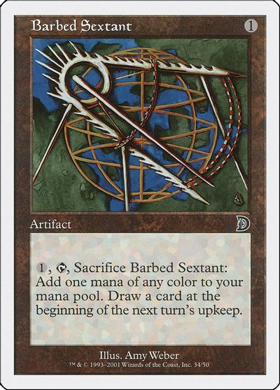 Barbed Sextant card art