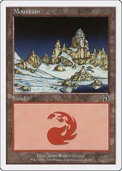 Mountain (46) card art