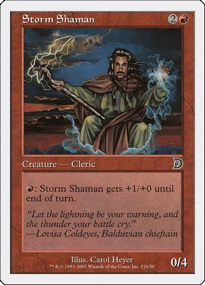 Storm Shaman (21b) card art