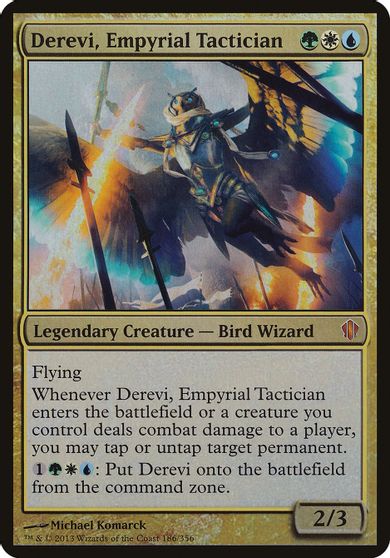 Derevi, Empyrial Tactician (Commander 2013) card art