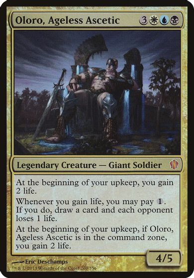 Oloro, Ageless Ascetic (Commander 2013) card art