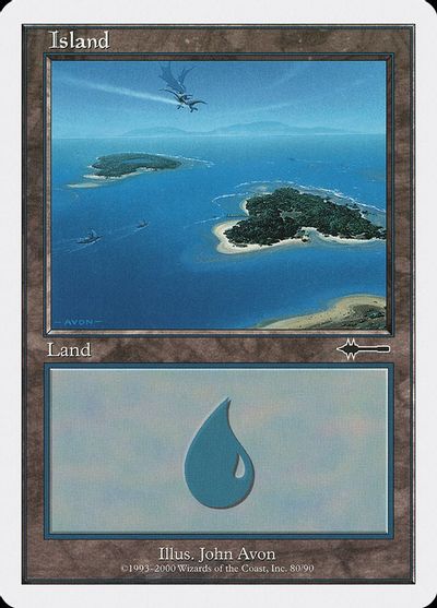 Island (80) card art