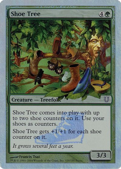 Shoe Tree (Alternate Foil) card art