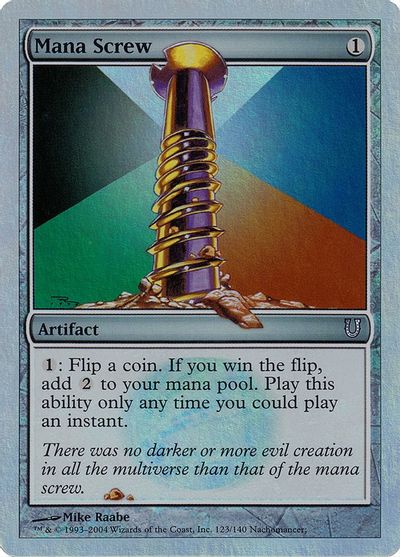 Mana Screw (Alternate Foil) card art