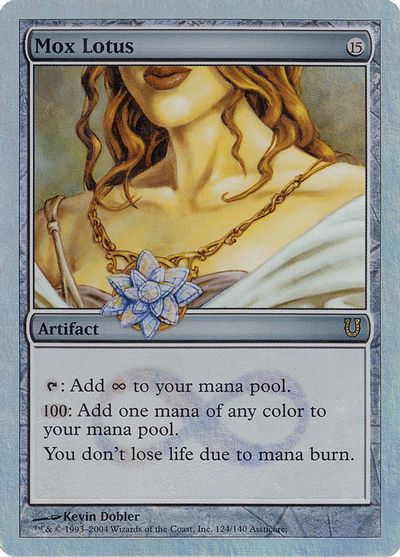 Mox Lotus (Alternate Foil) card art