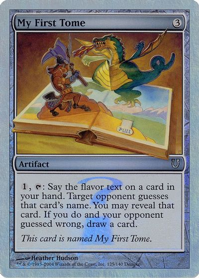 My First Tome (Alternate Foil) card art