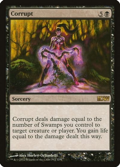 Corrupt (IDW Comics 2013) card art