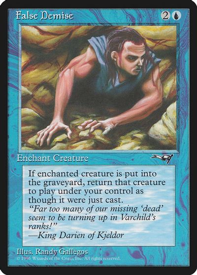 False Demise (Cave-in) card art
