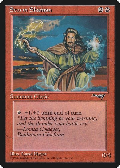 Storm Shaman (Male) card art