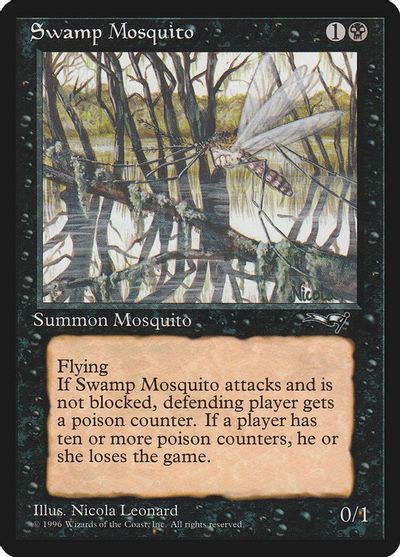 Swamp Mosquito (Fallen Tree) card art