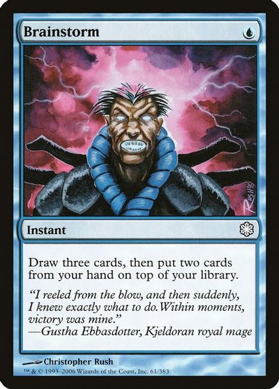 Brainstorm card art