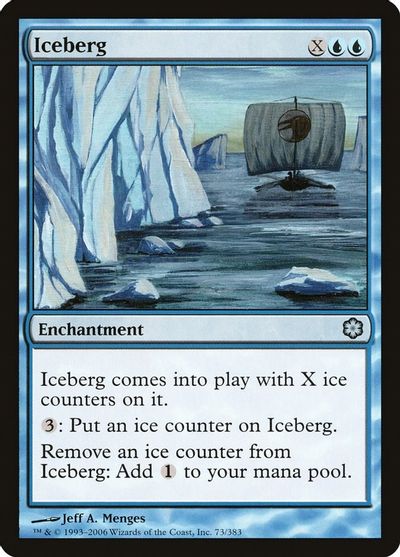 Iceberg card art