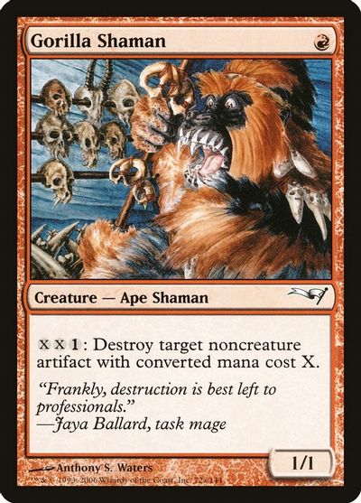 Gorilla Shaman card art