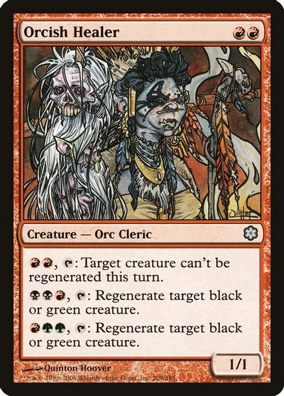 Orcish Healer card art