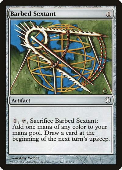 Barbed Sextant card art