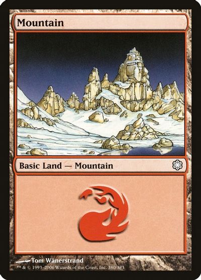Mountain (380) card art
