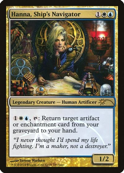 Hanna, Ship's Navigator card art