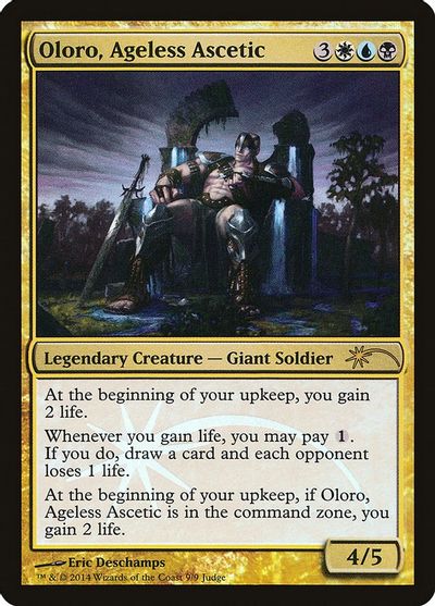 Oloro, Ageless Ascetic card art