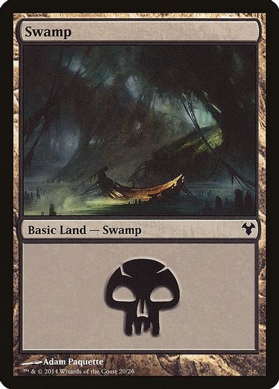 Swamp card art