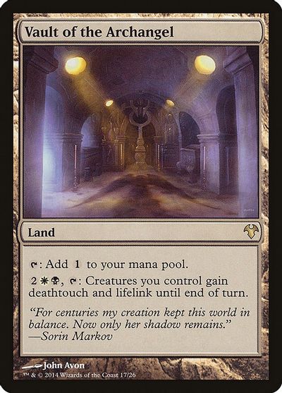 Vault of the Archangel card art