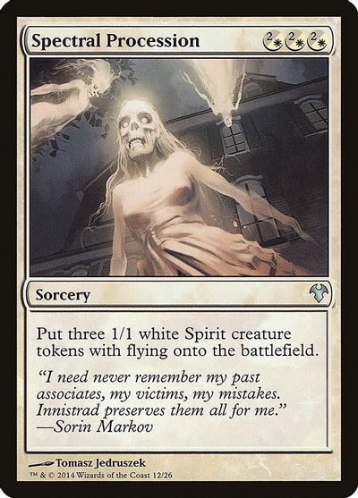 Spectral Procession card art