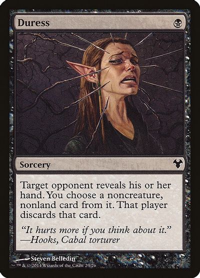 Duress card art
