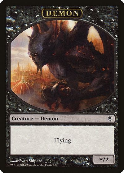 Demon Token card art