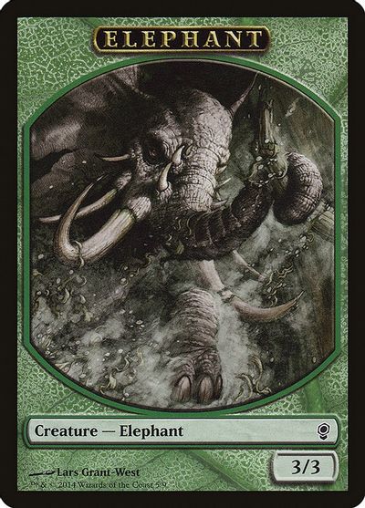 Elephant Token card art