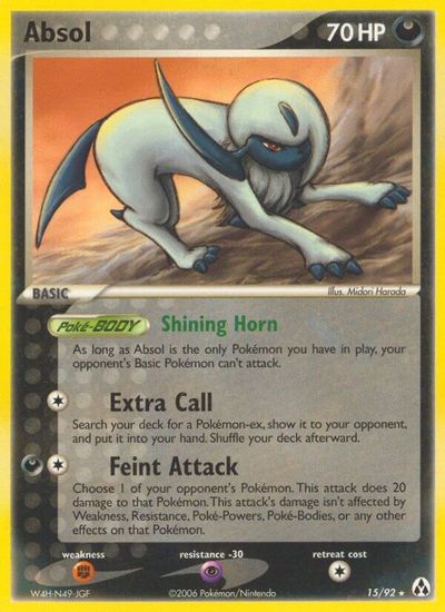 Absol card art