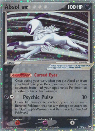 Absol ex card art