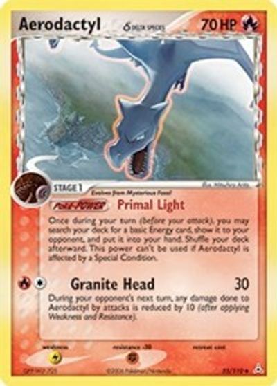 Aerodactyl (Delta Species) card art