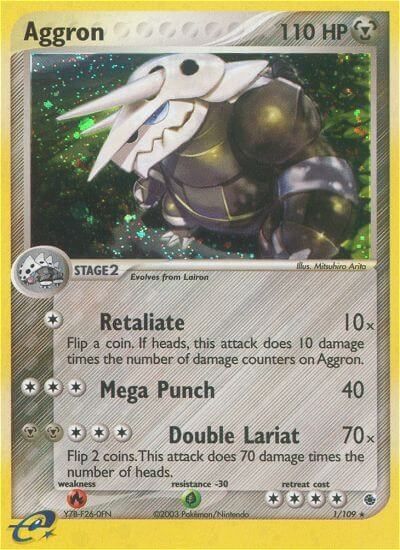 Aggron card art