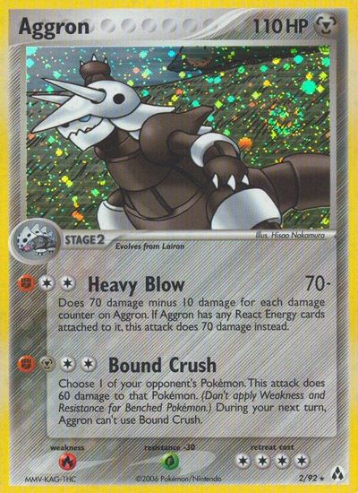 Aggron card art