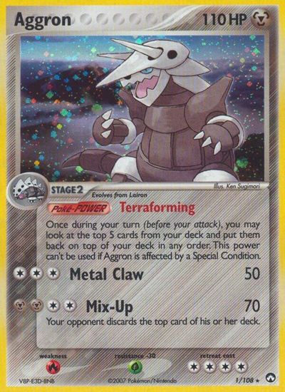 Aggron card art