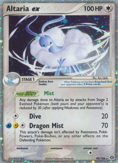 Altaria ex card art