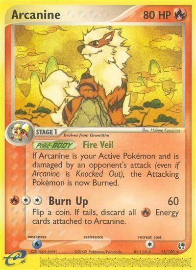Arcanine card art
