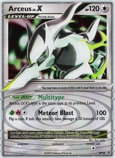Arceus LV.X - DP56 card art