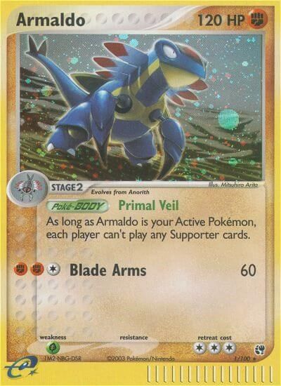 Armaldo card art
